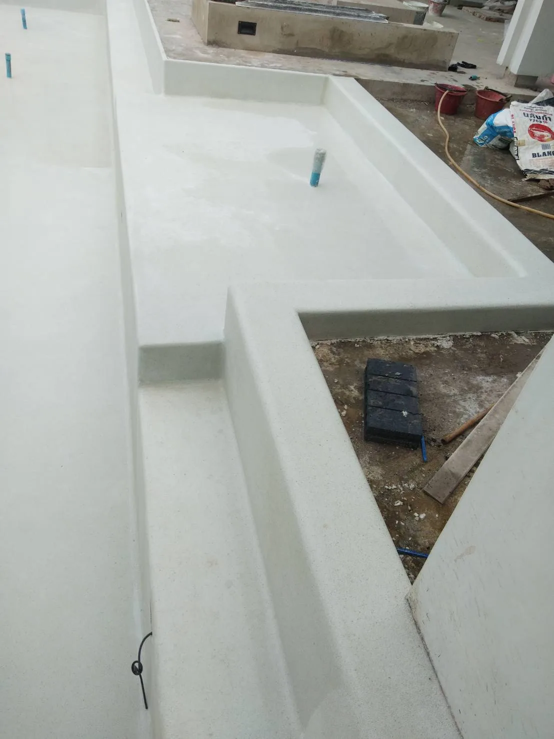 Pool finish in a completed pool — view 34