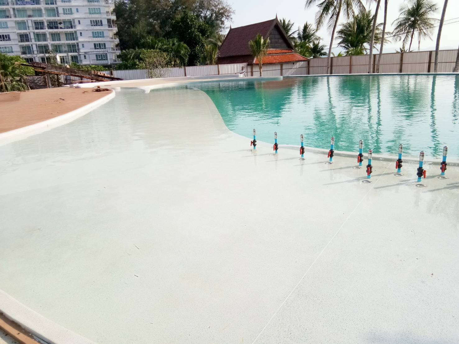 Pool finish in a completed pool — view 31
