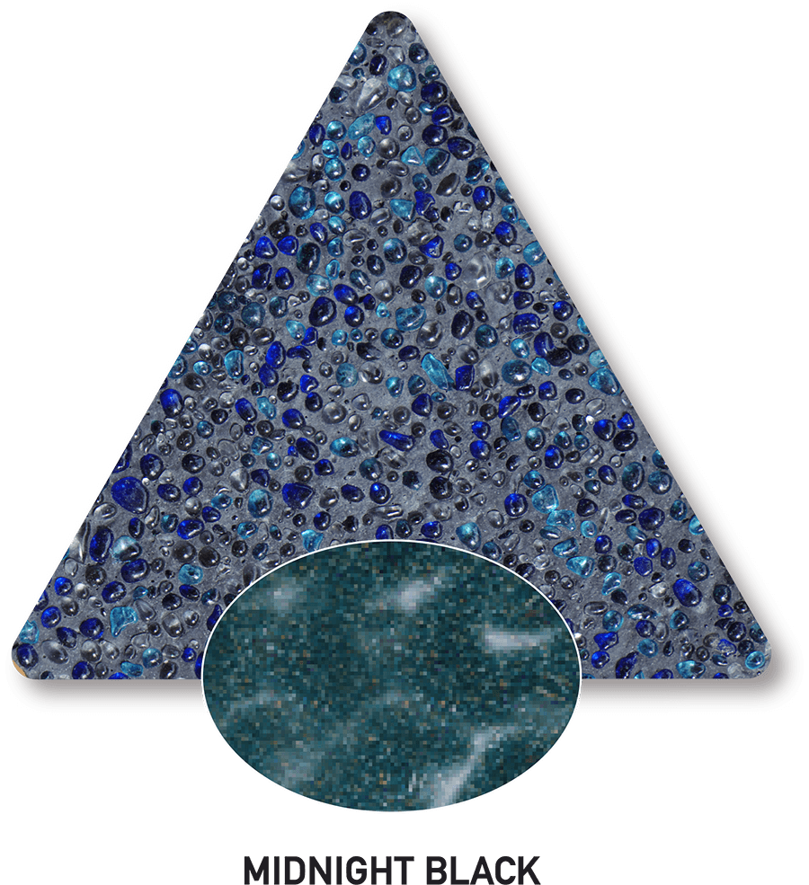 Midnight Pearl sample with a computer-generated water-colour illustration
