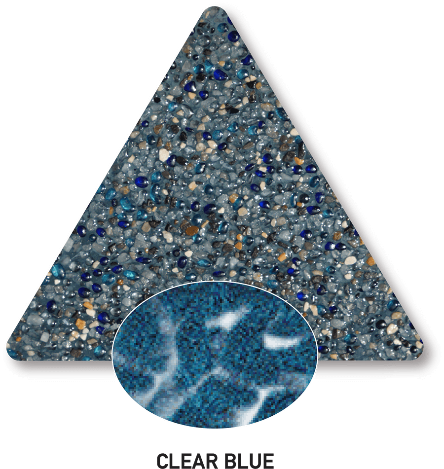 Clear Blue PebbleSupreme sample photograph and computer-generated water-colour illustration