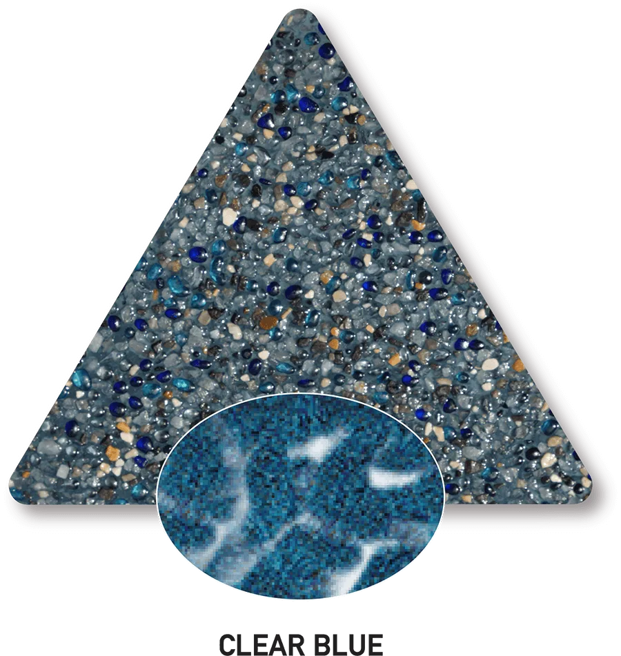 Clear Blue PebbleSupreme sample photograph and computer-generated water-colour illustration