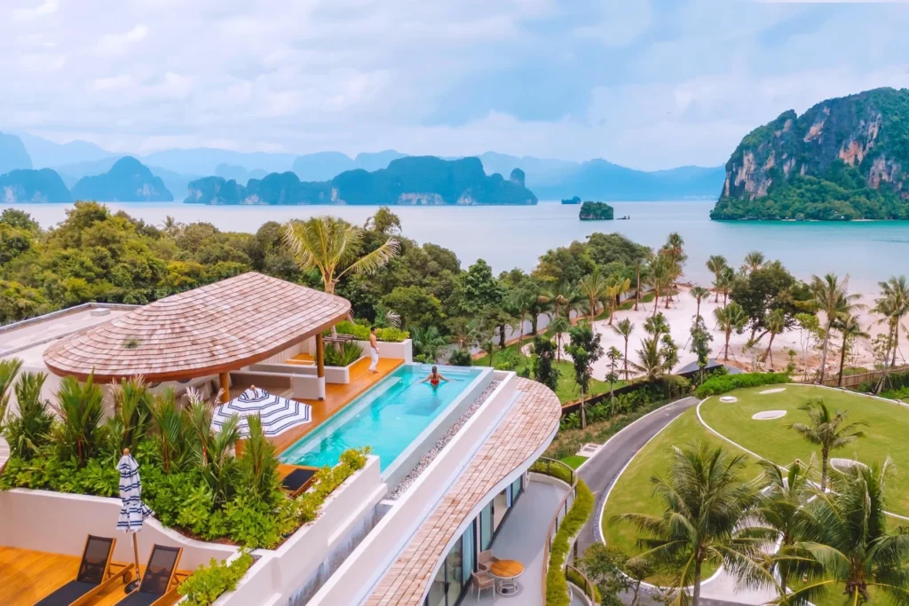 Anantara Koh Yao — pool and material details — view 2