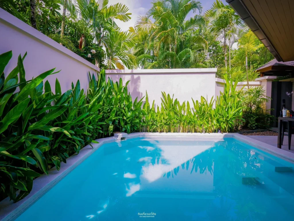 Dewa Resort pool villas — pool and material details — view 3