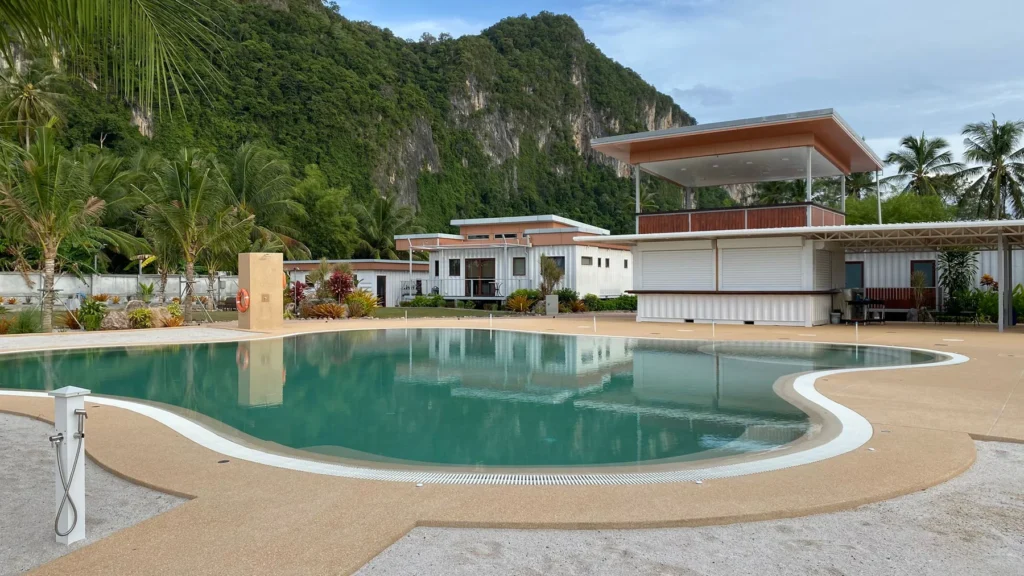 This Great Place resort — pool and material details — view 1