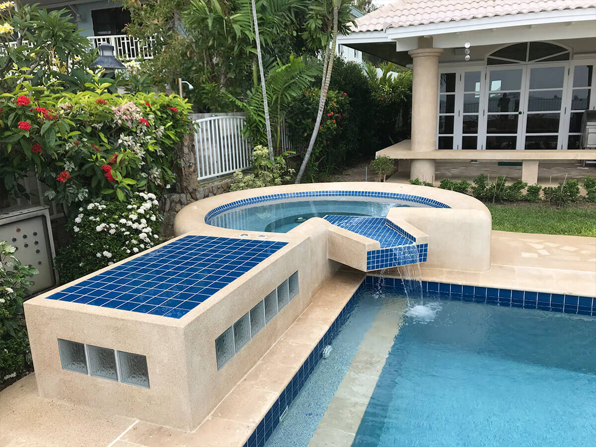 Pool finish in a completed pool — view 6