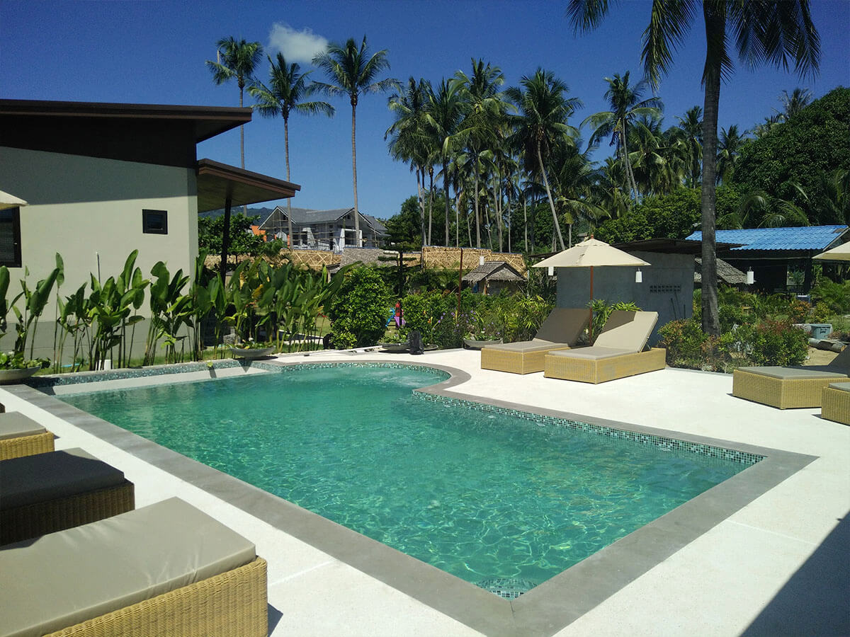 Pool finish in a completed pool — view 11