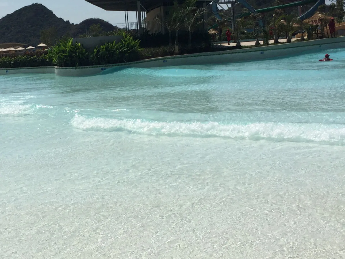 Pool finish in a completed pool — view 13
