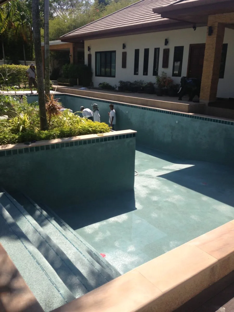 Pool finish in a completed pool — view 44
