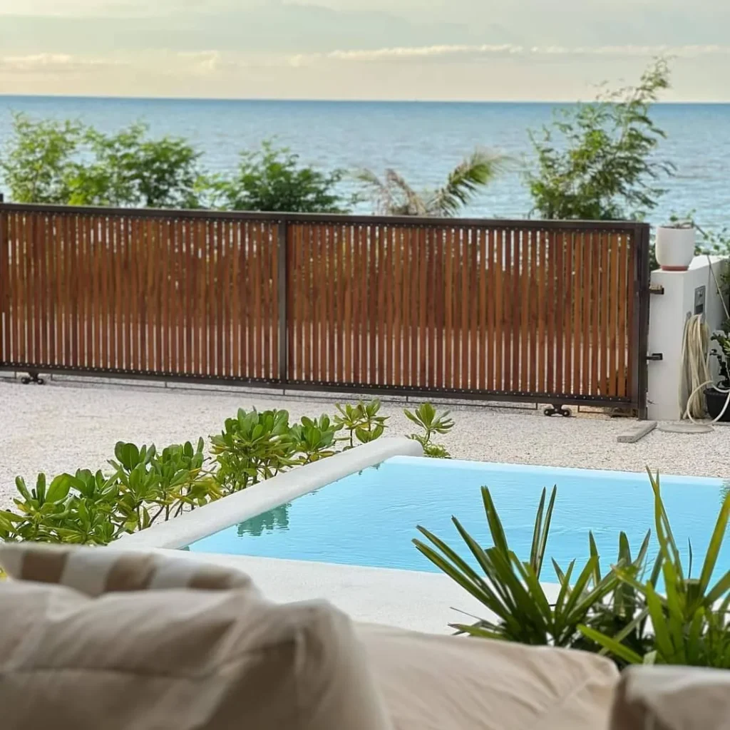 Lunaya Villa — completed pool — view 1