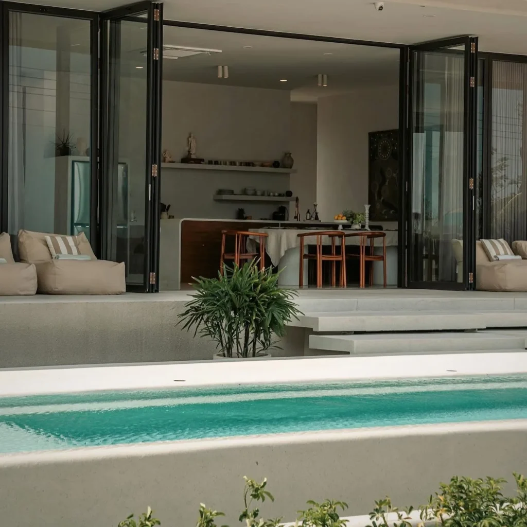 Lunaya Villa — completed pool — view 4