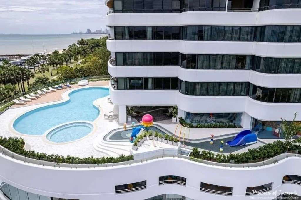 Ocean Marina Resort — Splash Pad — completed pool — view 5