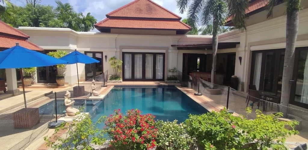 Sai Taan Villa — completed pool — view 1