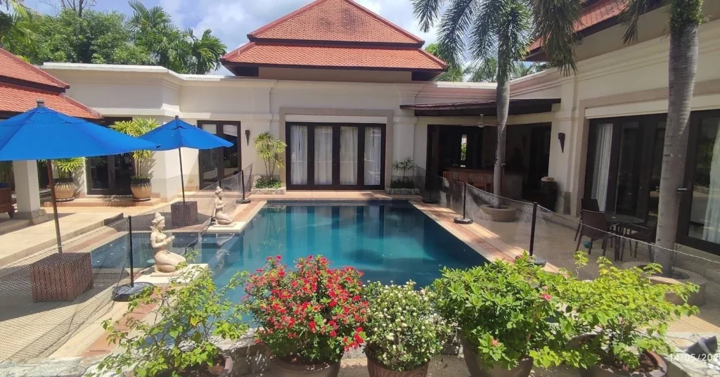Sai Taan Villa — completed pool — view 1