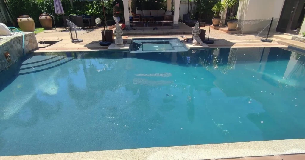 Sai Taan Villa — completed pool — view 2
