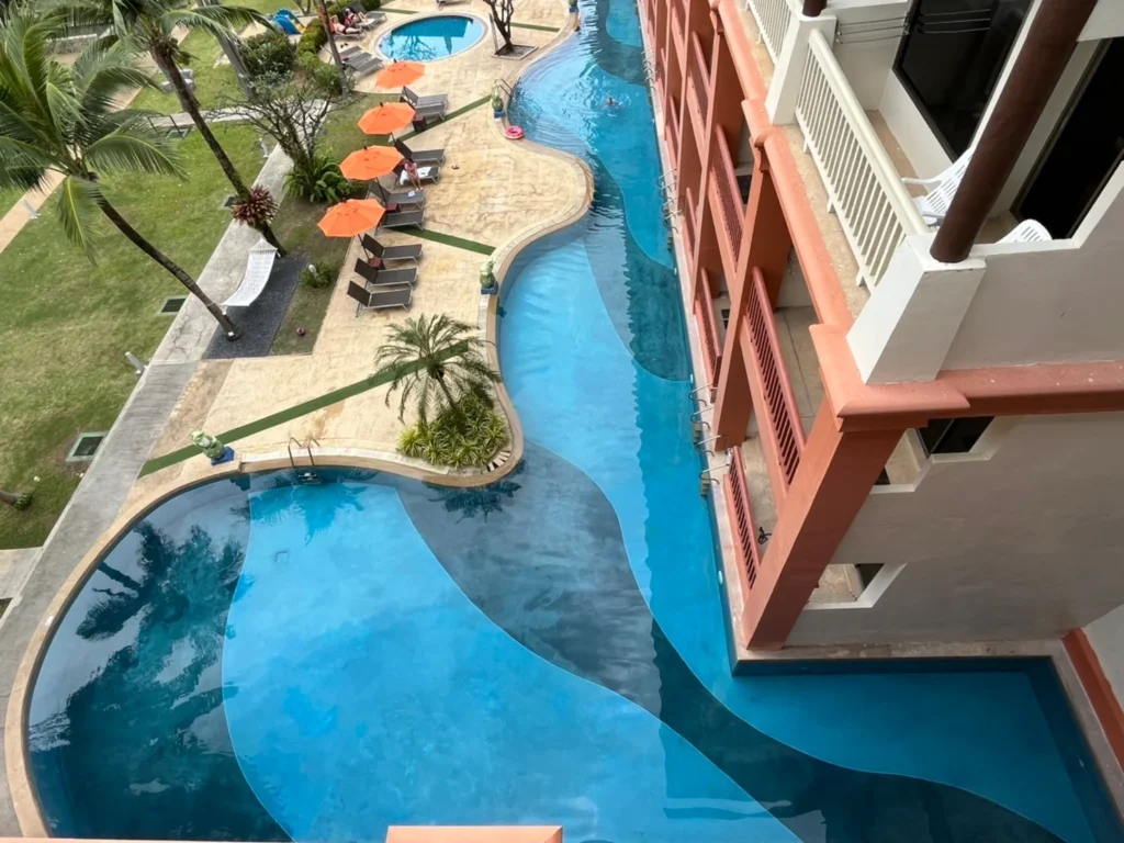 Kata Sea Breeze Resort — pool and material details — view 5