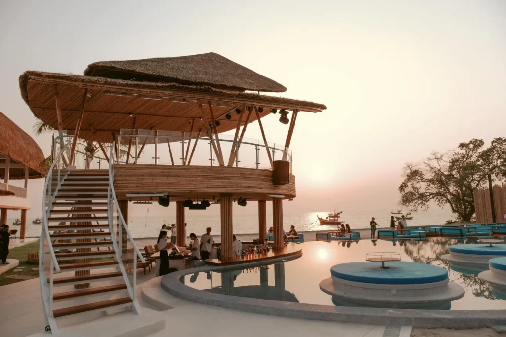 Tha Chang Beach Club — pool and material details — view 3